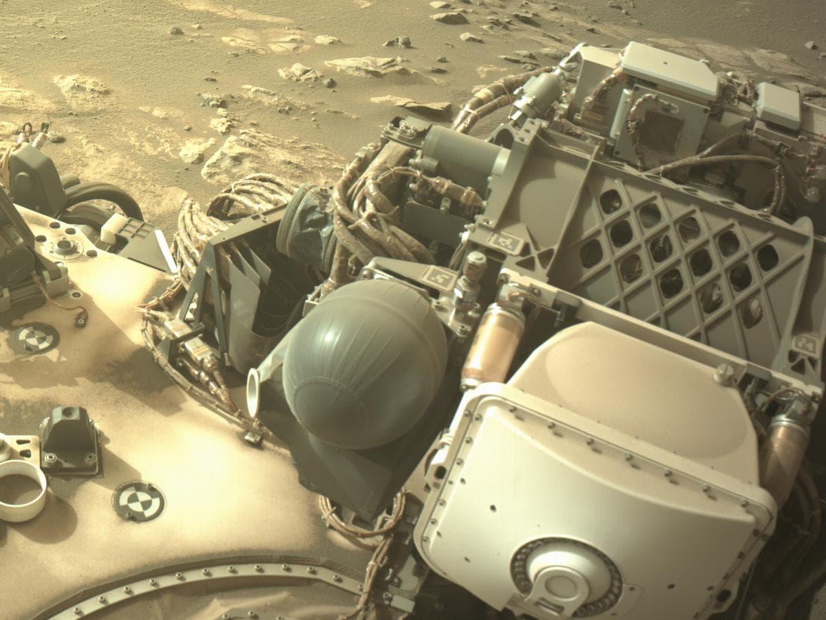 Foto de Marte da câmera NAVCAM_RIGHT