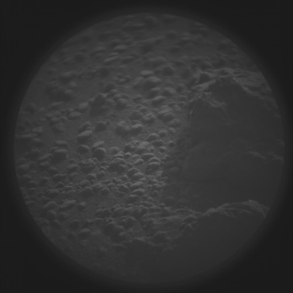 Foto de Marte da câmera SUPERCAM_RMI