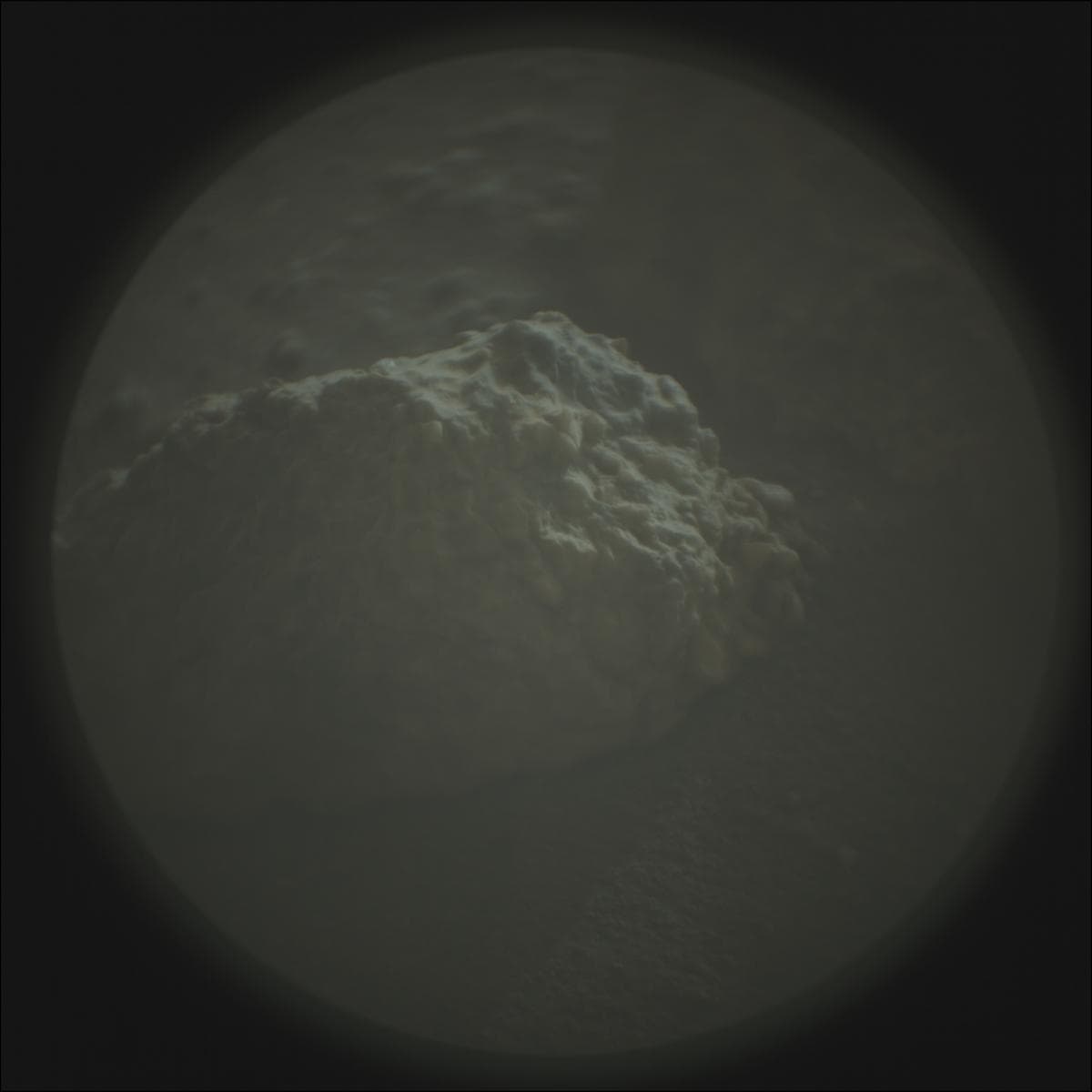 Foto de Marte da câmera SUPERCAM_RMI