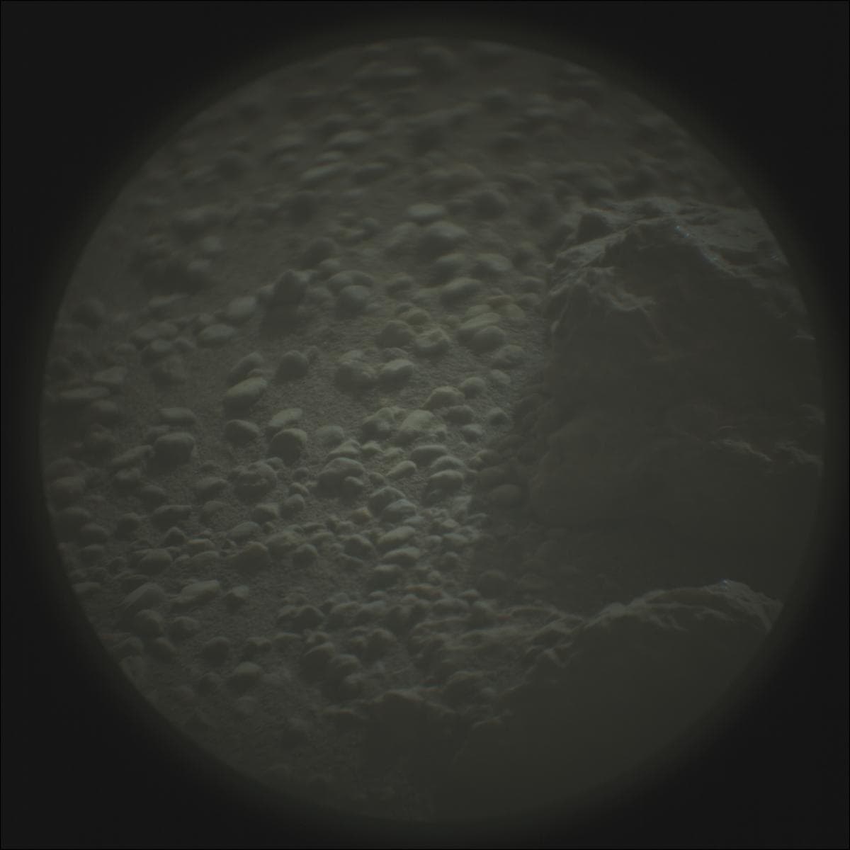 Foto de Marte da câmera SUPERCAM_RMI