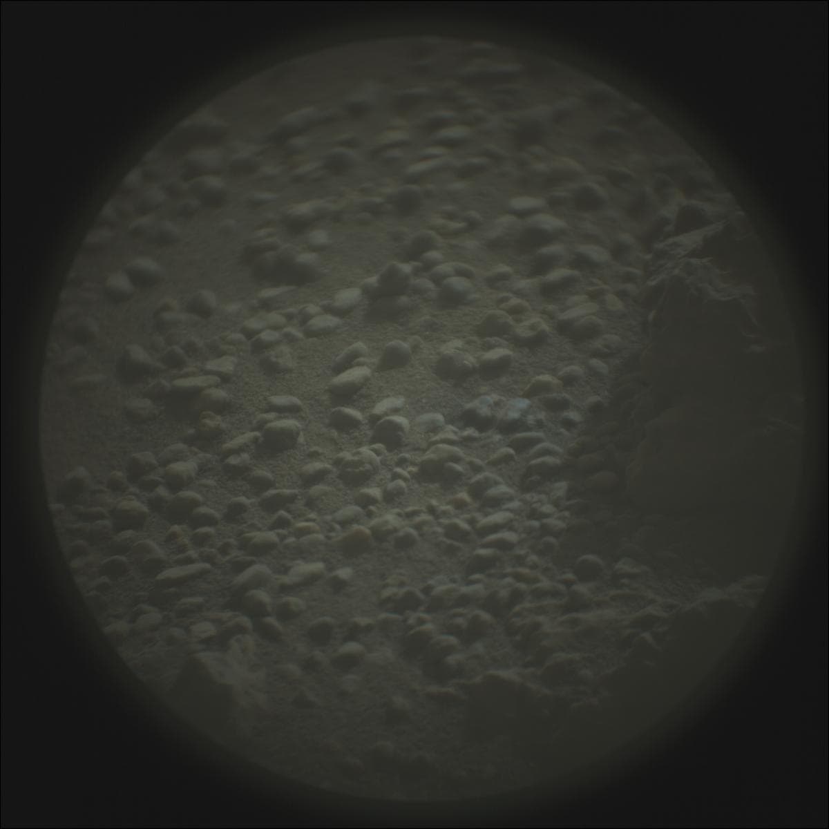 Foto de Marte da câmera SUPERCAM_RMI