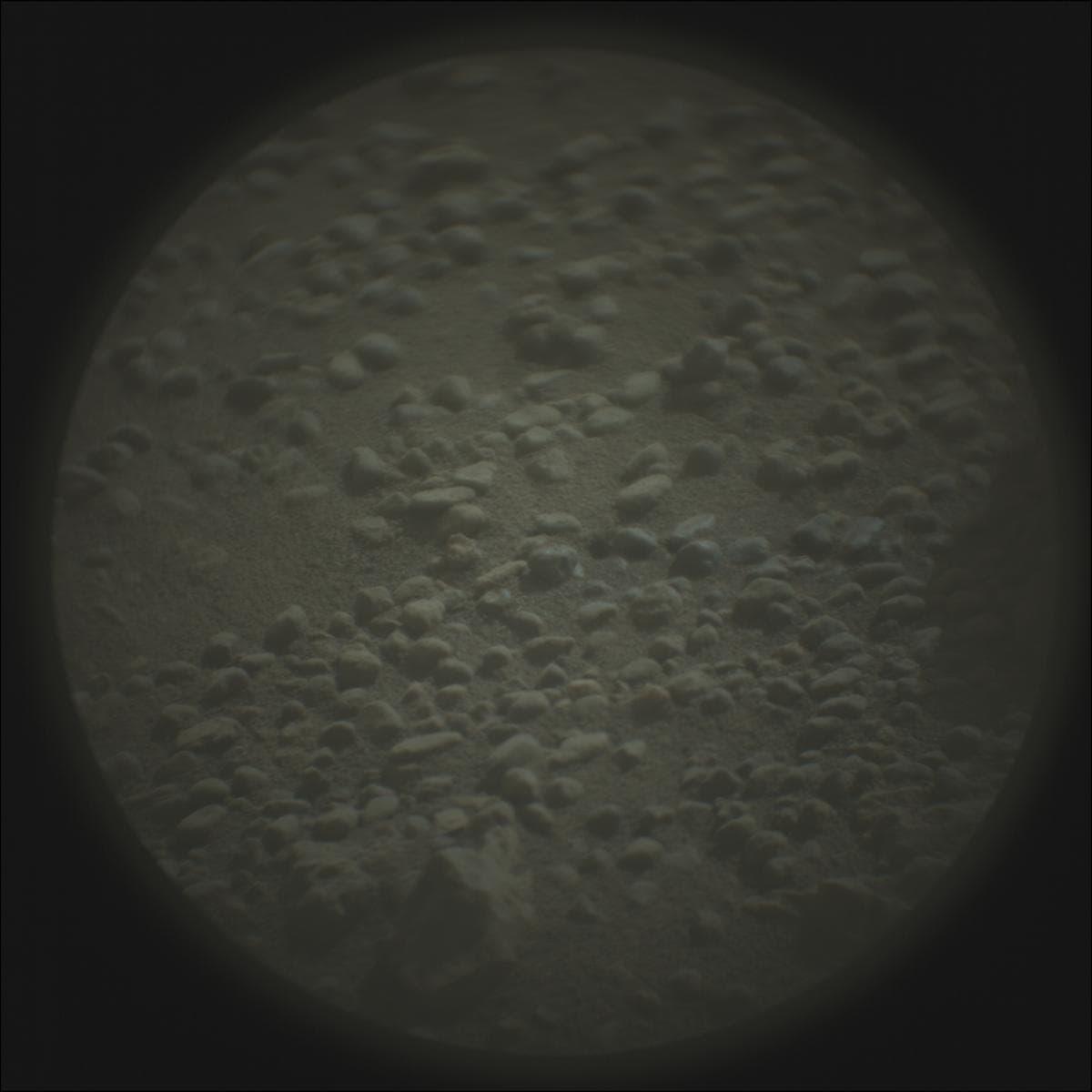 Foto de Marte da câmera SUPERCAM_RMI