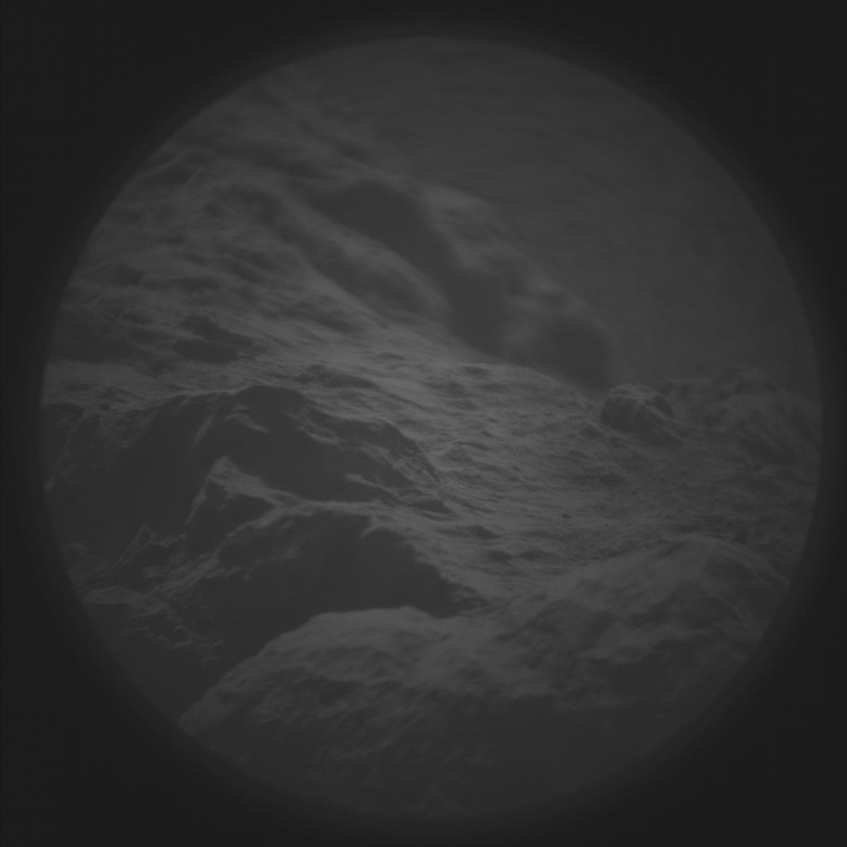 Foto de Marte da câmera SUPERCAM_RMI