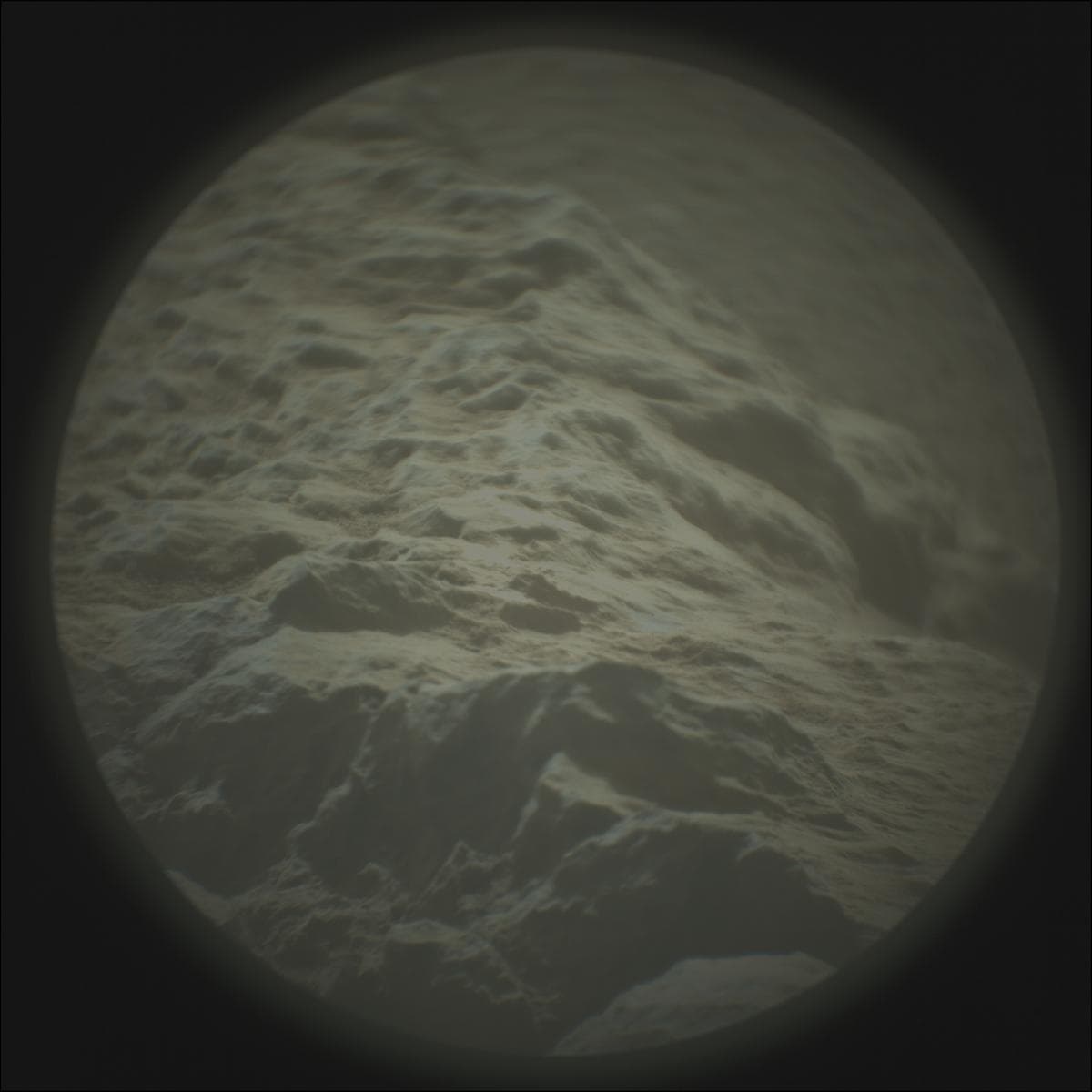 Foto de Marte da câmera SUPERCAM_RMI