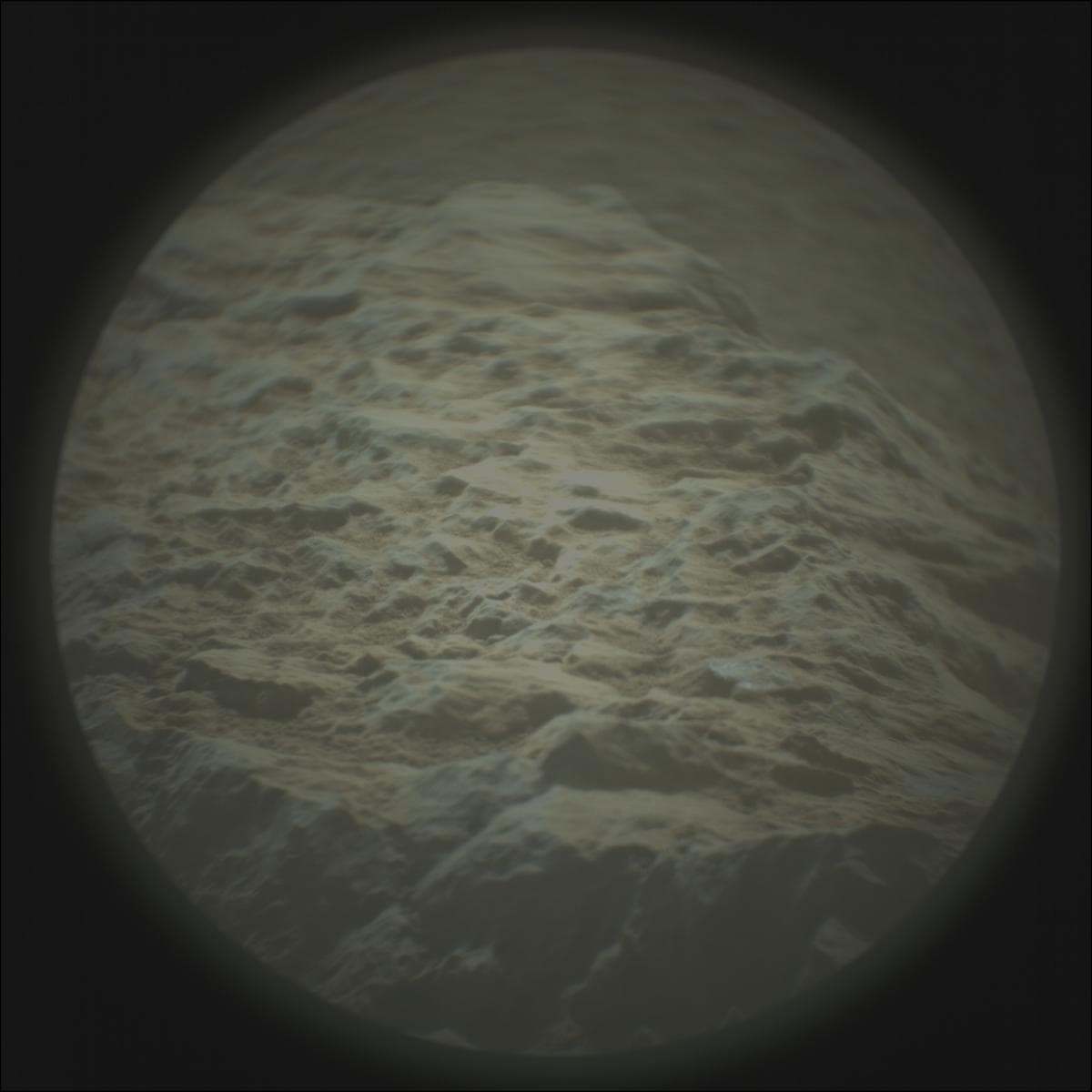 Foto de Marte da câmera SUPERCAM_RMI