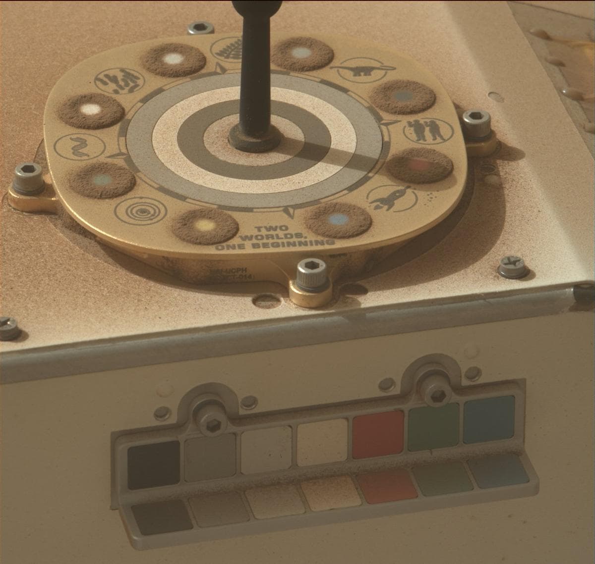 Foto de Marte da câmera MCZ_LEFT