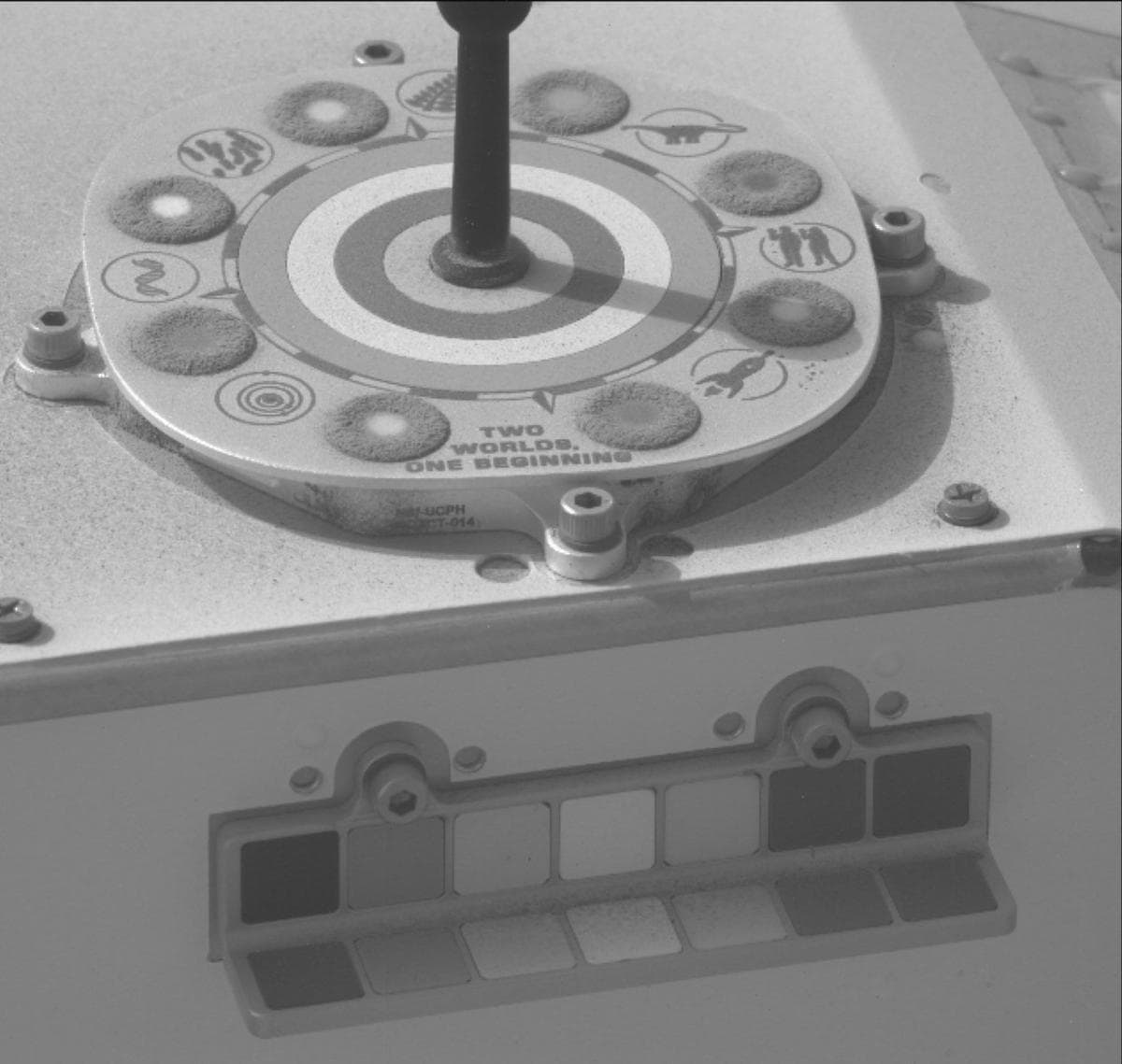 Foto de Marte da câmera MCZ_LEFT