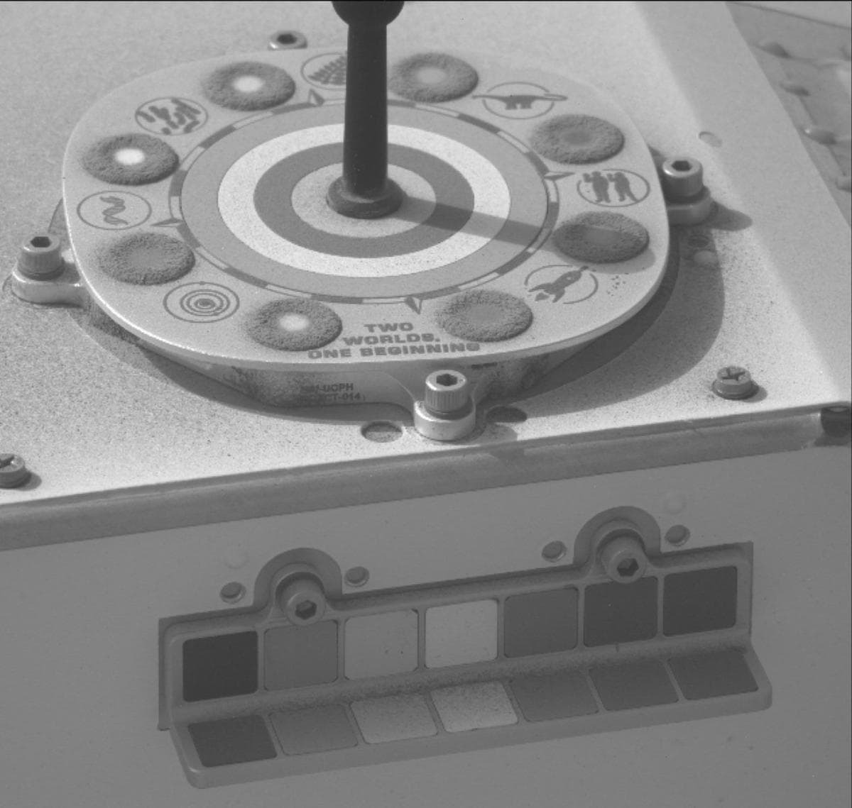 Foto de Marte da câmera MCZ_LEFT