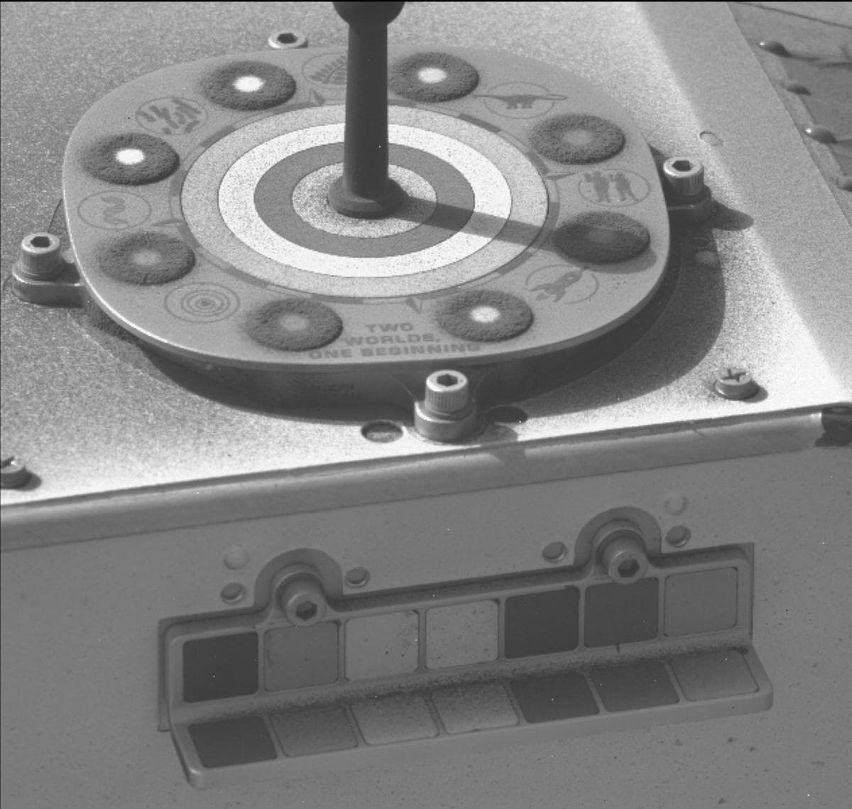 Foto de Marte da câmera MCZ_LEFT