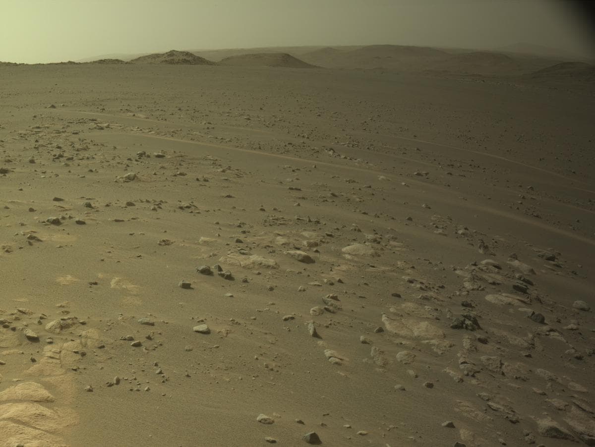 Foto de Marte da câmera NAVCAM_LEFT