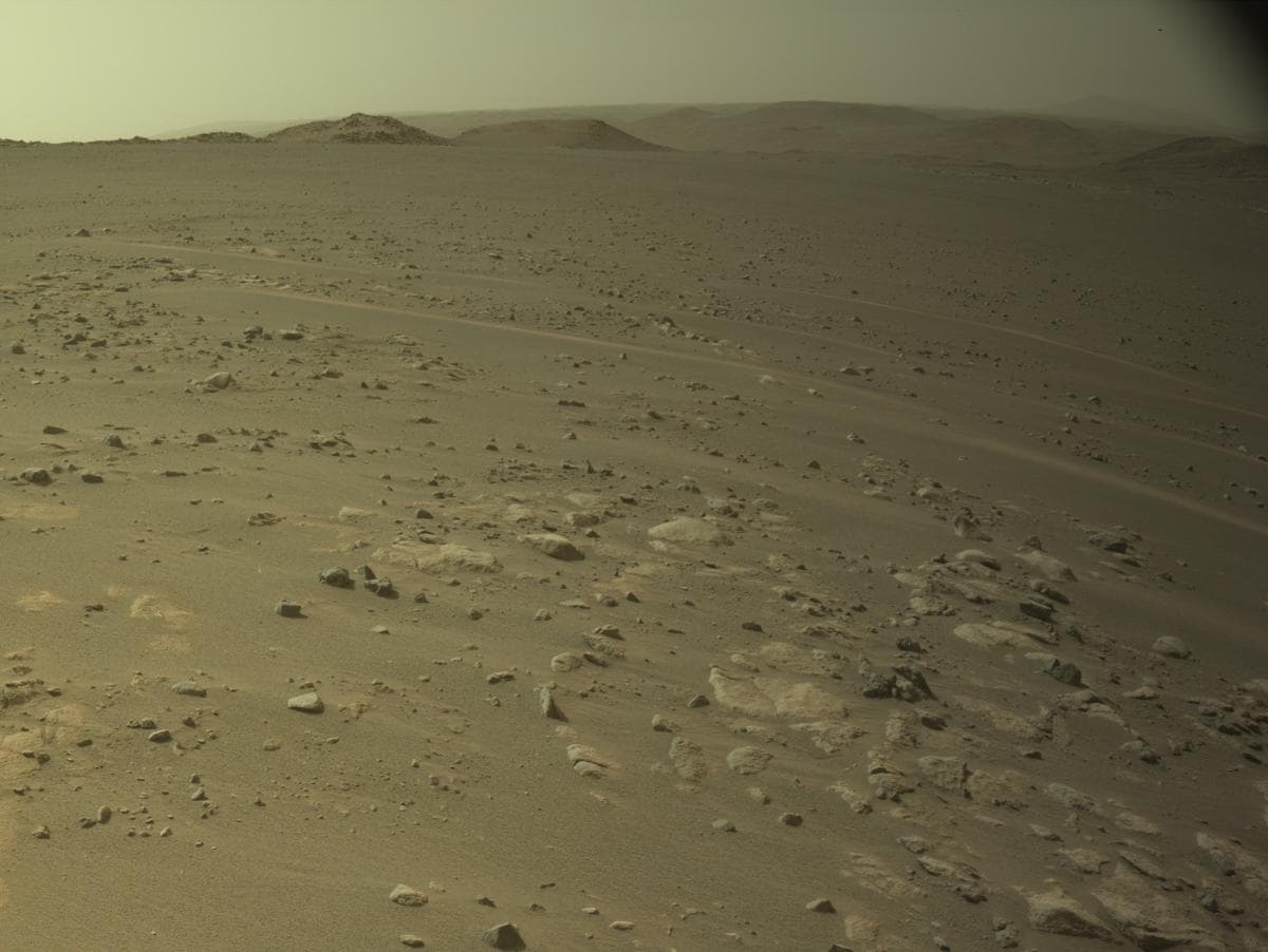 Foto de Marte da câmera NAVCAM_RIGHT
