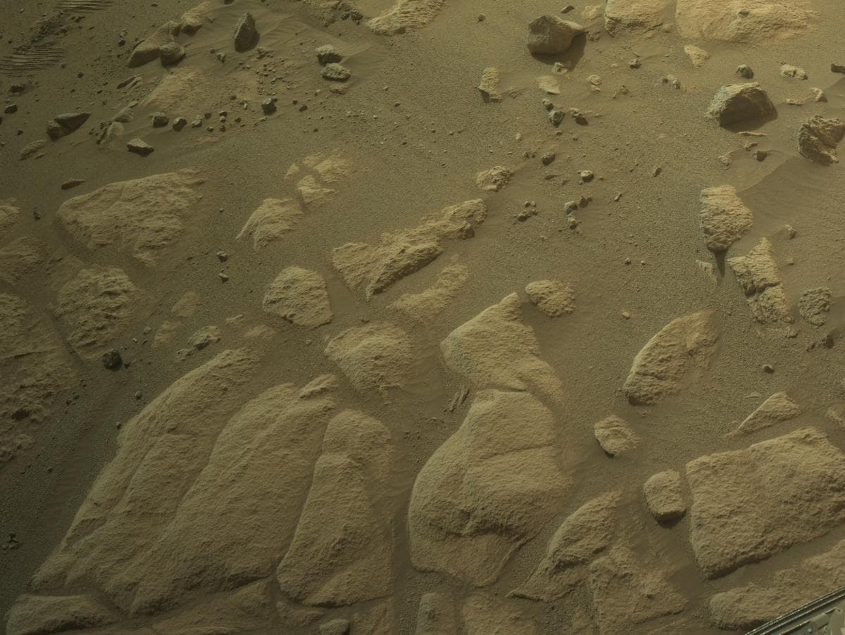 Foto de Marte da câmera NAVCAM_RIGHT