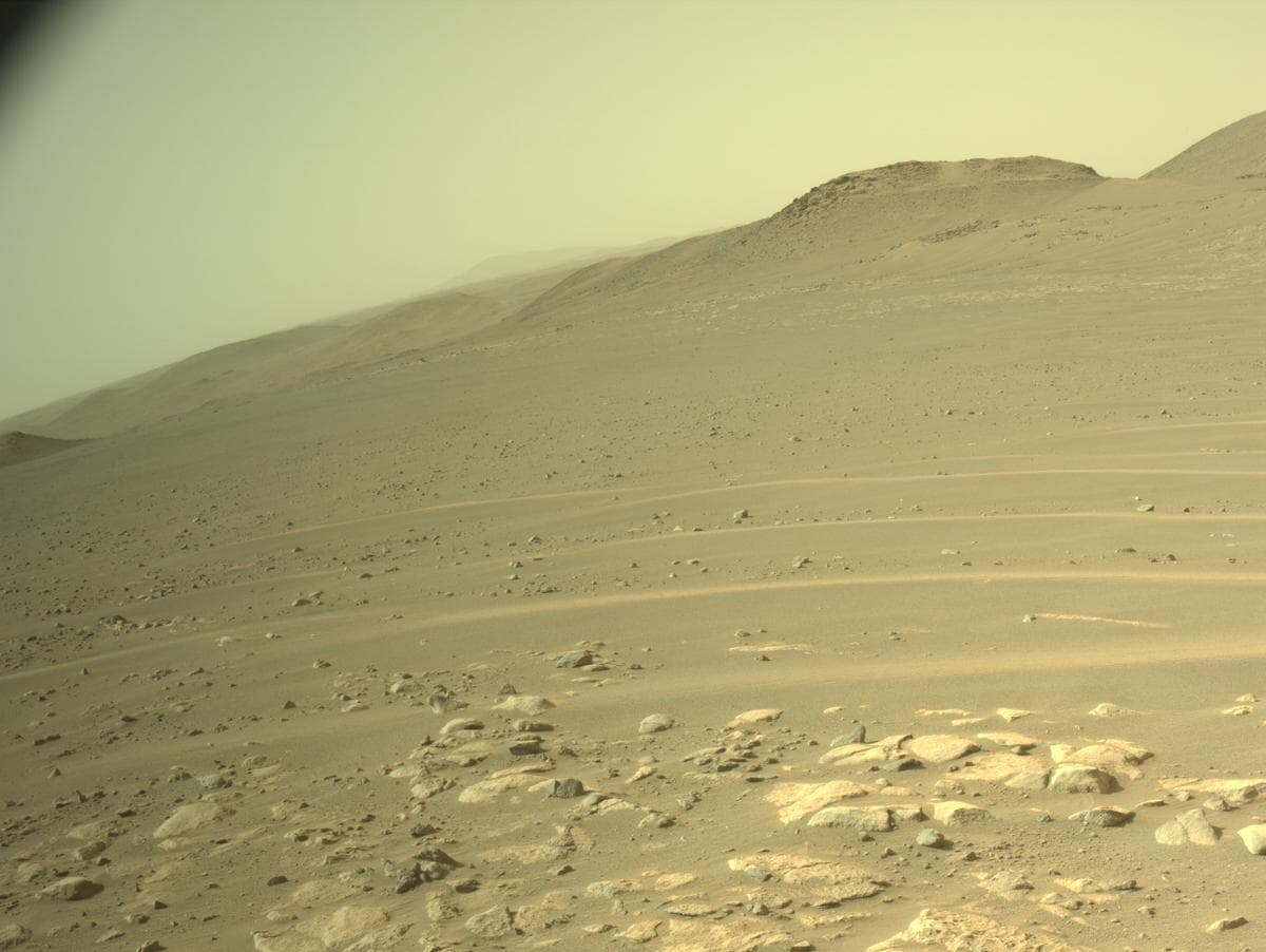 Foto de Marte da câmera NAVCAM_RIGHT