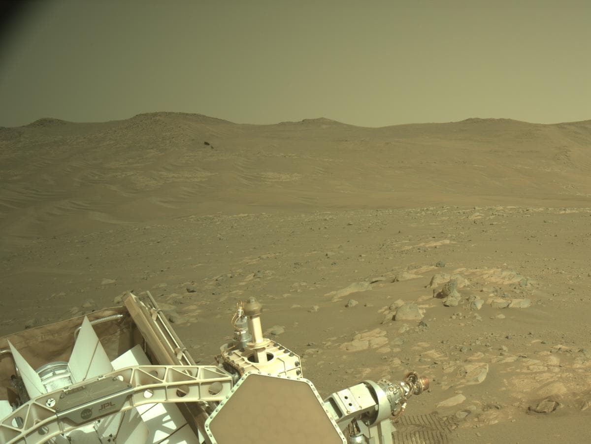 Foto de Marte da câmera NAVCAM_RIGHT