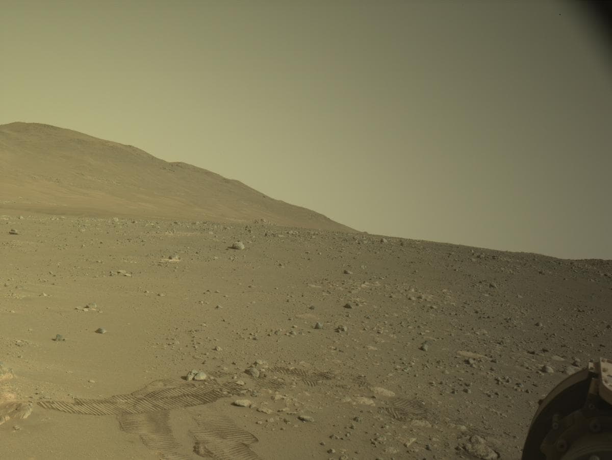 Foto de Marte da câmera NAVCAM_RIGHT