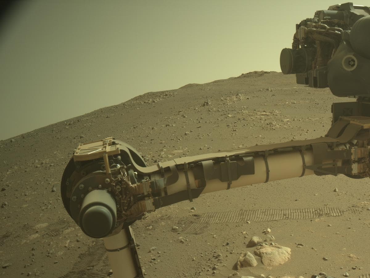 Foto de Marte da câmera NAVCAM_RIGHT