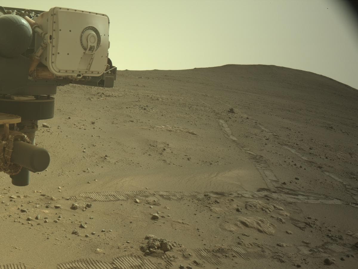 Foto de Marte da câmera NAVCAM_RIGHT