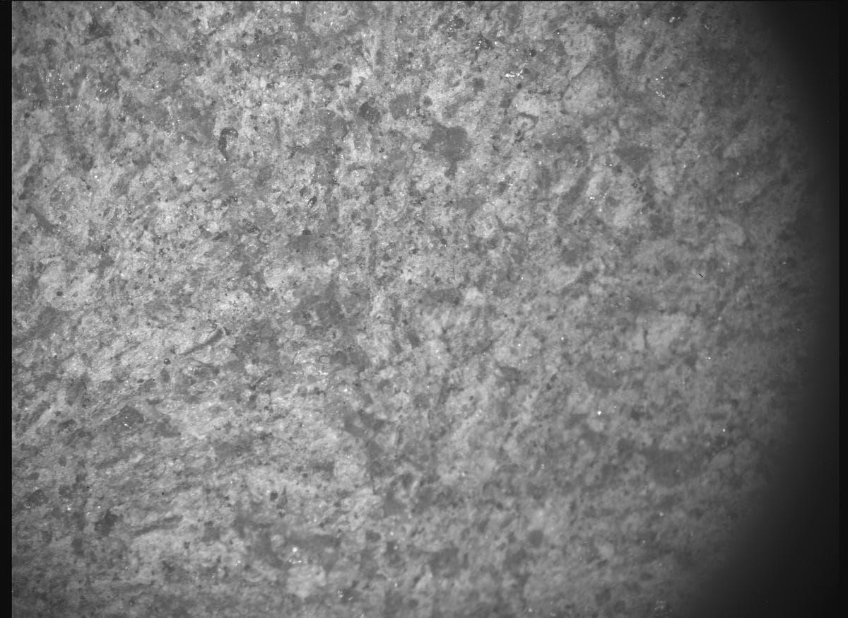 Foto de Marte da câmera SHERLOC_ACI