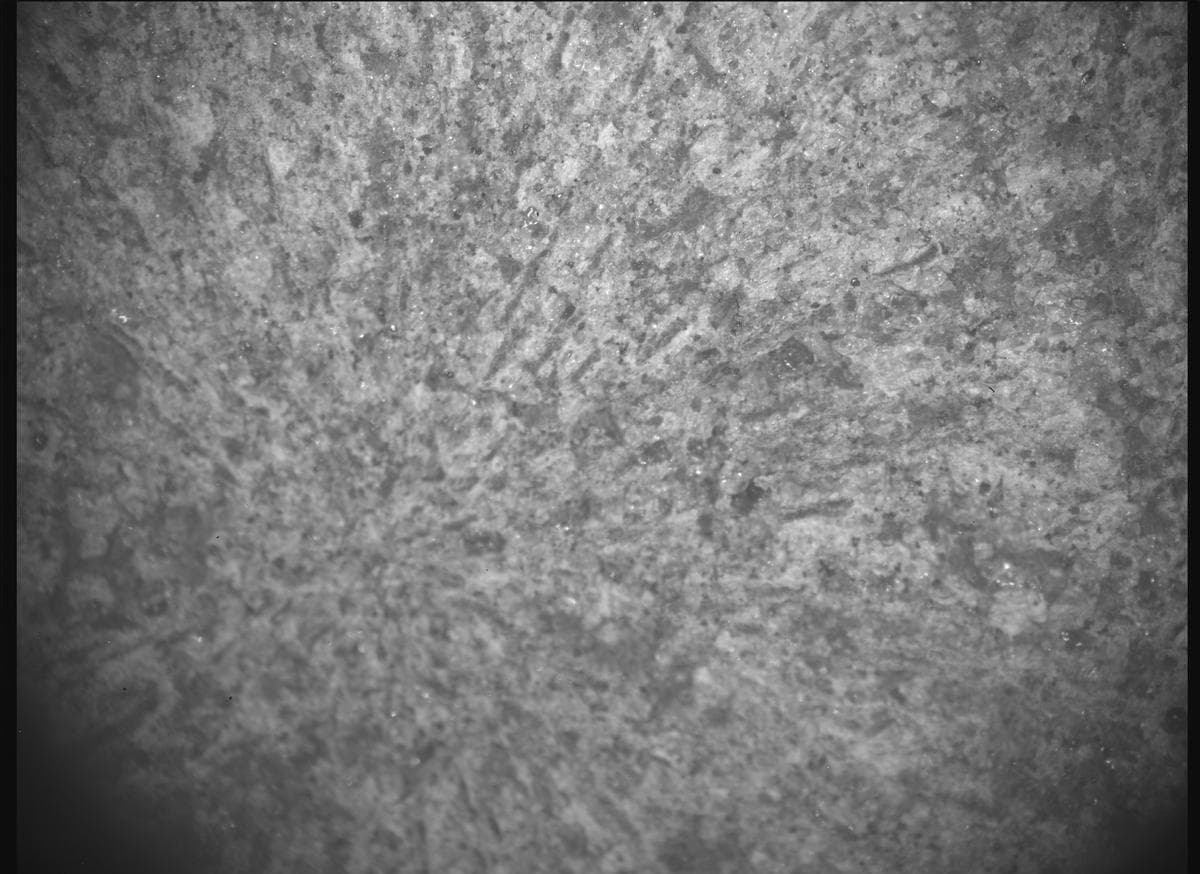 Foto de Marte da câmera SHERLOC_ACI