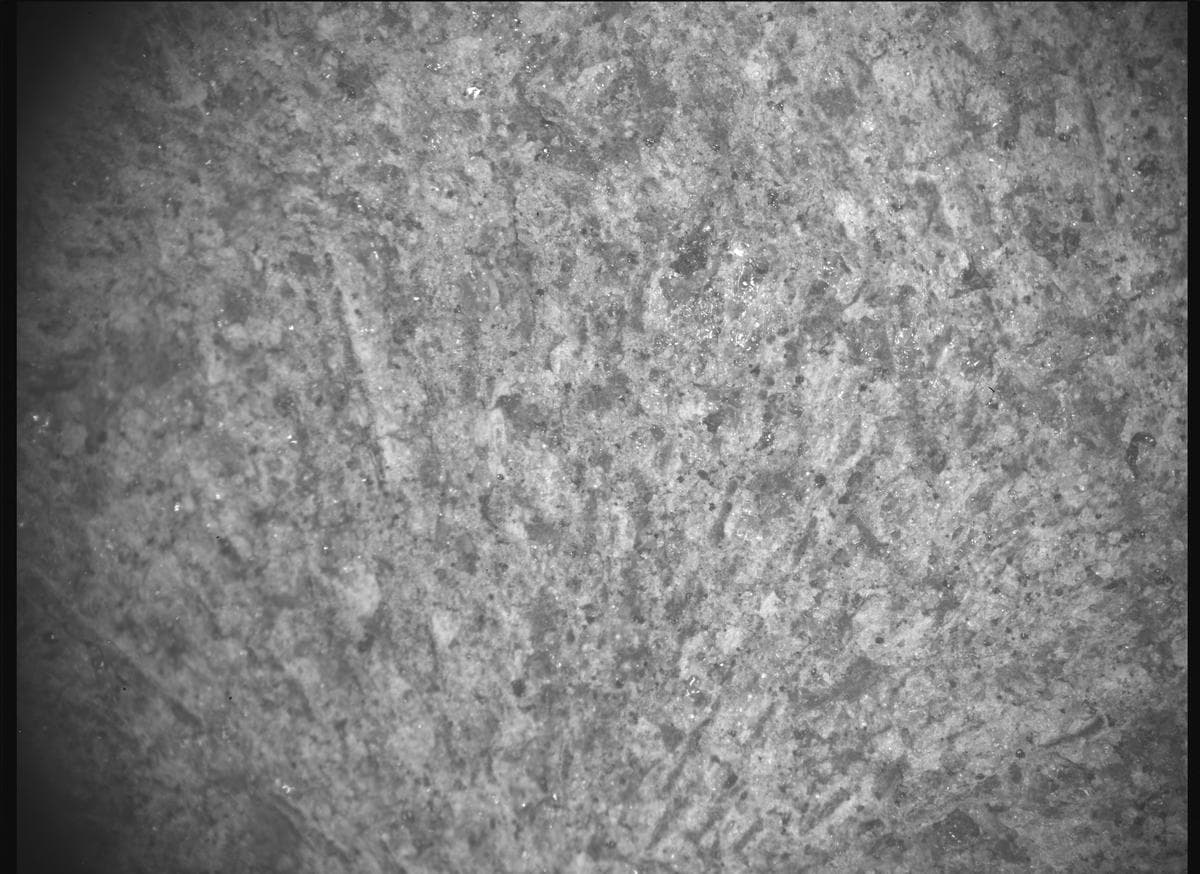 Foto de Marte da câmera SHERLOC_ACI