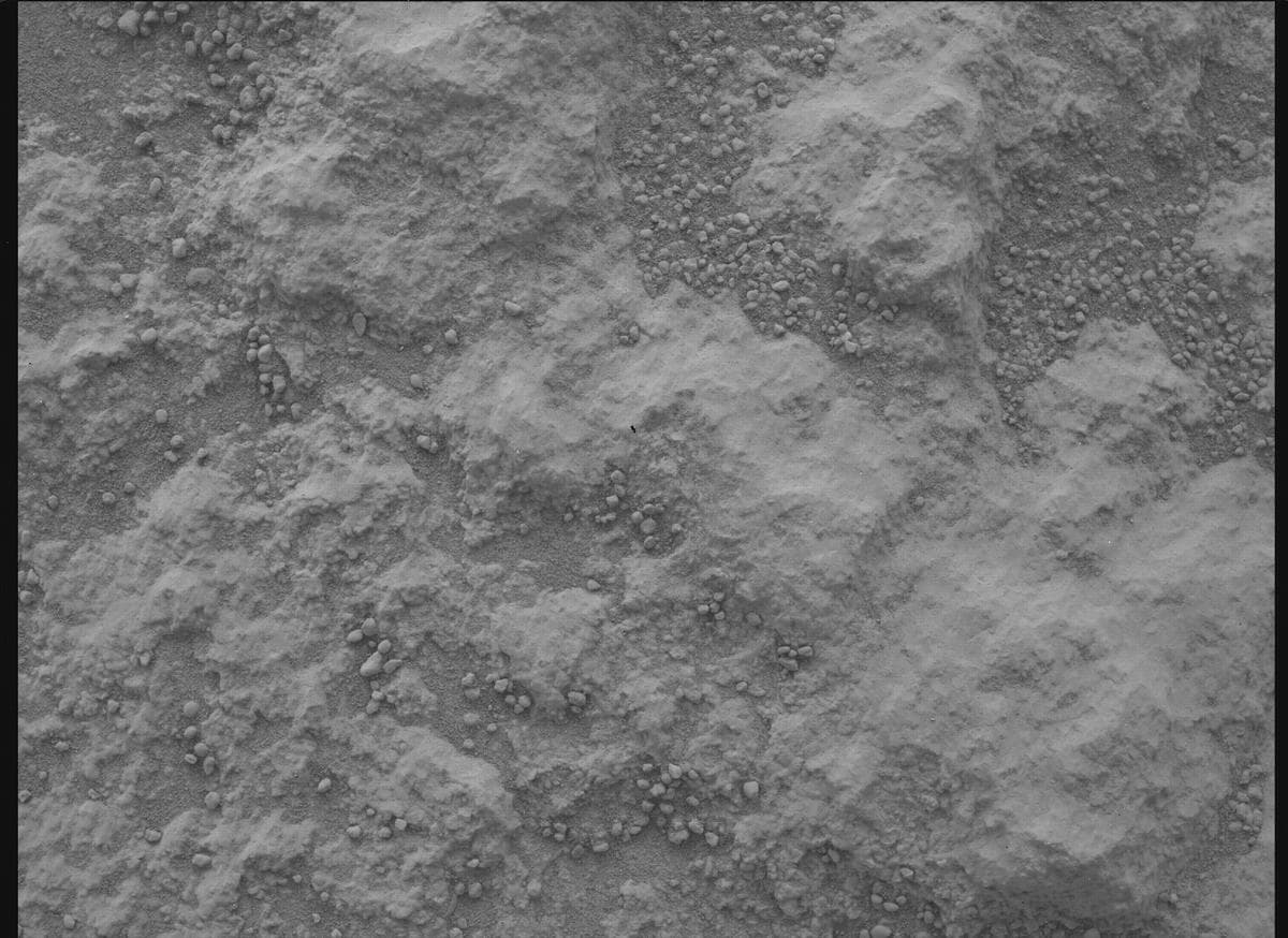 Foto de Marte da câmera SHERLOC_WATSON