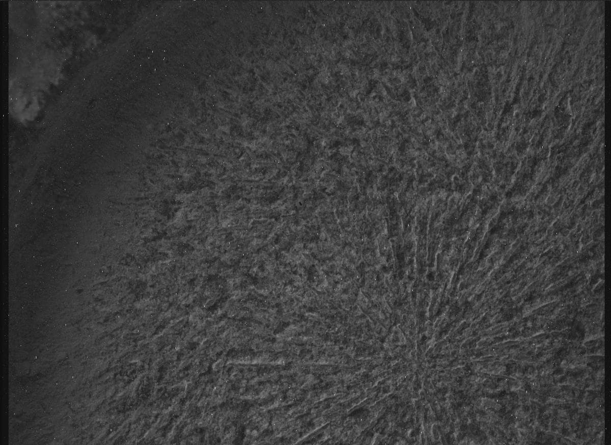 Foto de Marte da câmera SHERLOC_WATSON