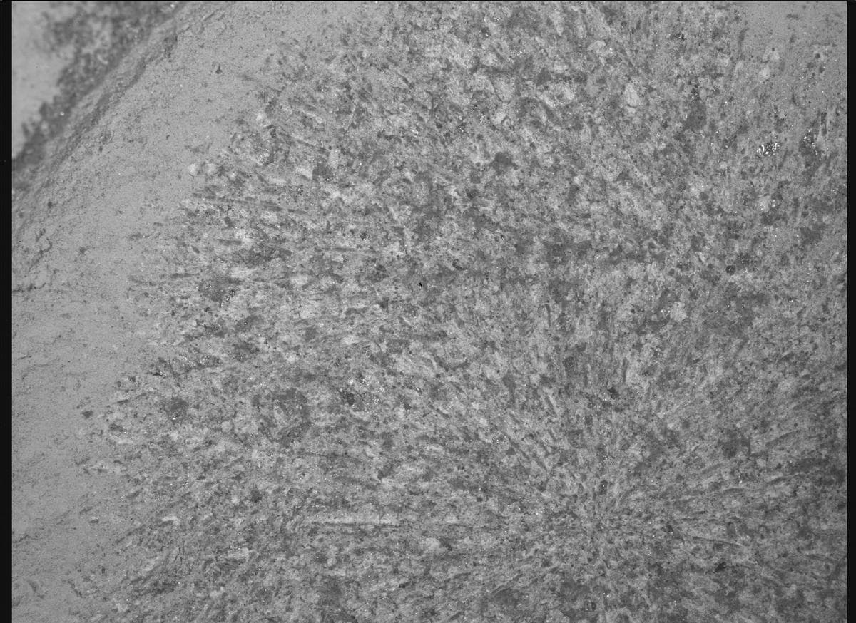 Foto de Marte da câmera SHERLOC_WATSON