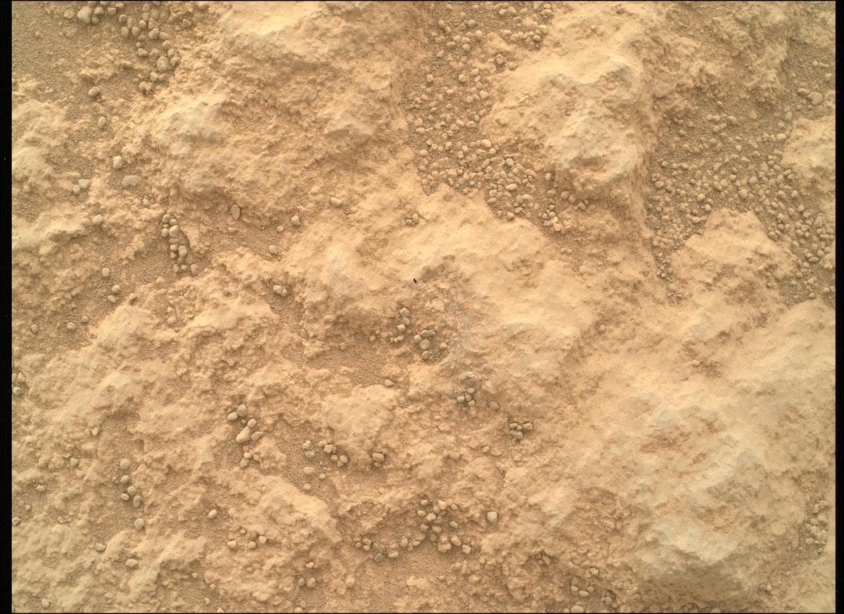 Foto de Marte da câmera SHERLOC_WATSON