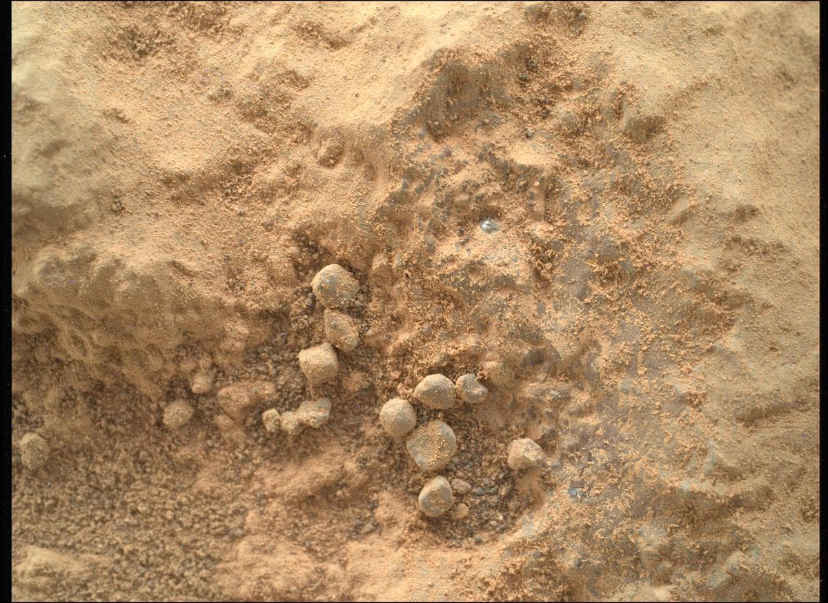 Foto de Marte da câmera SHERLOC_WATSON