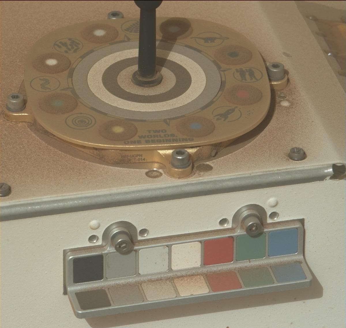 Foto de Marte da câmera MCZ_LEFT