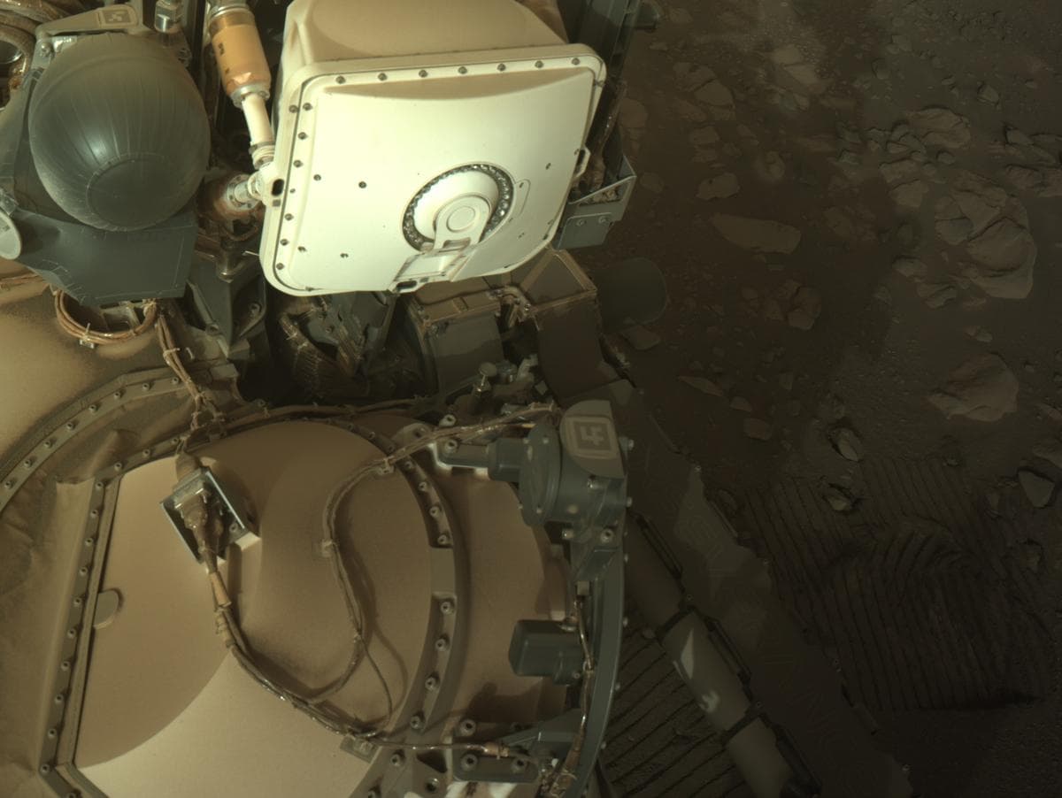 Foto de Marte da câmera NAVCAM_LEFT