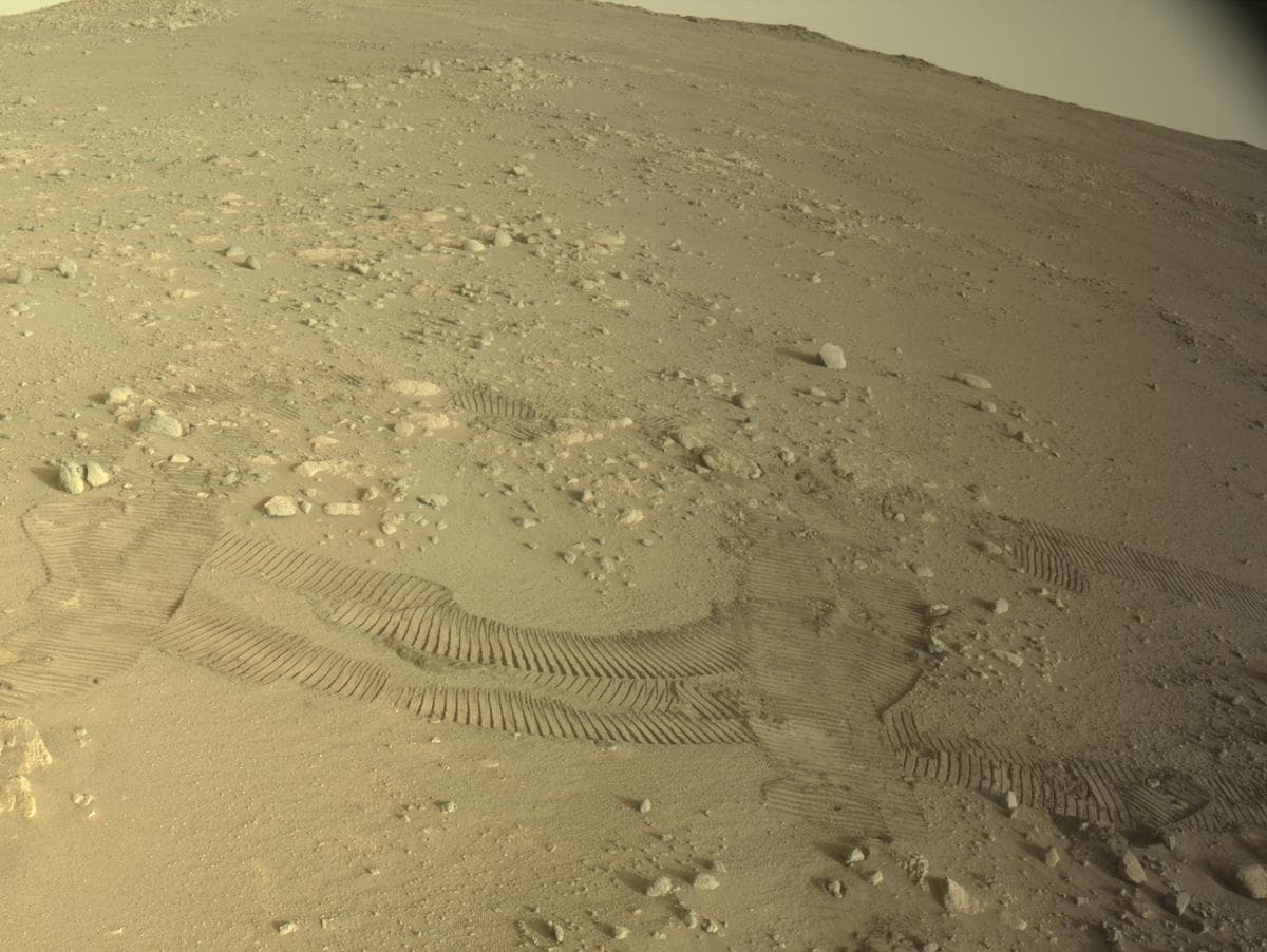 Foto de Marte da câmera NAVCAM_LEFT