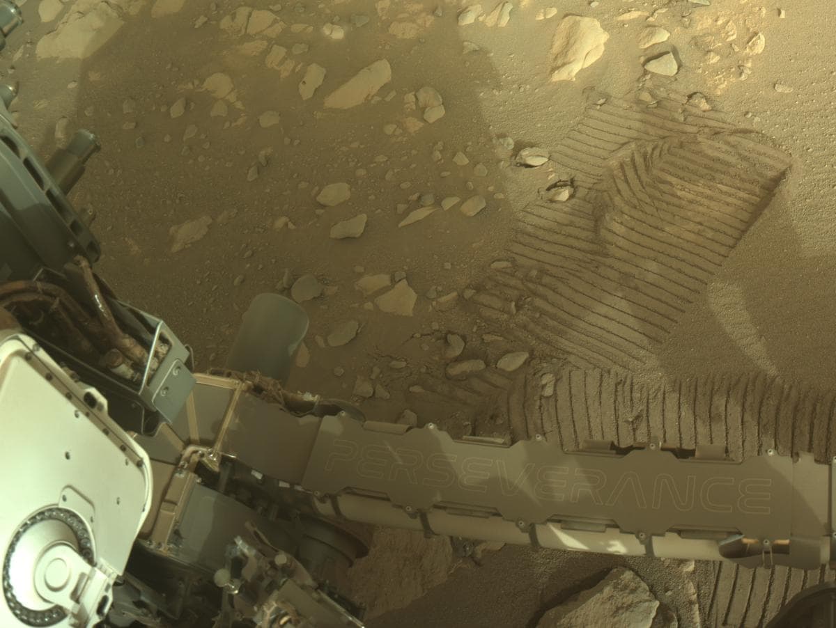 Foto de Marte da câmera NAVCAM_LEFT