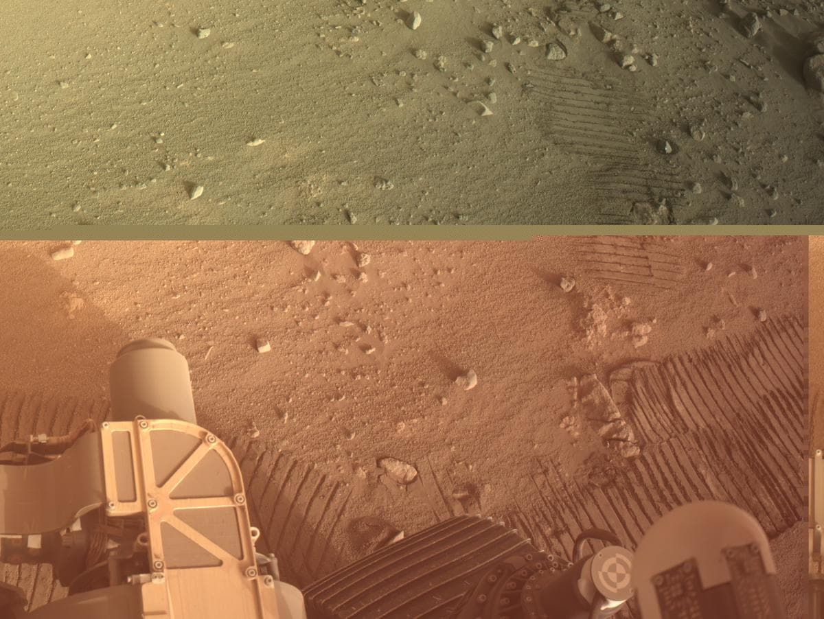 Foto de Marte da câmera NAVCAM_LEFT
