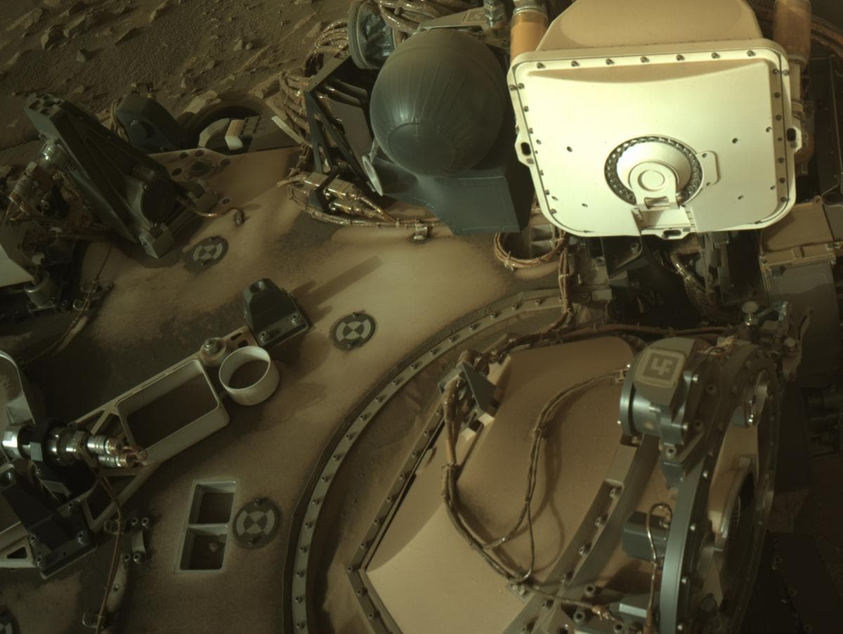 Foto de Marte da câmera NAVCAM_RIGHT