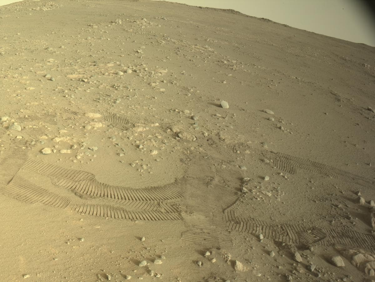 Foto de Marte da câmera NAVCAM_RIGHT