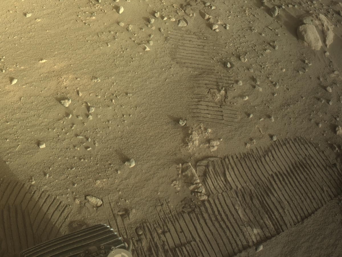 Foto de Marte da câmera NAVCAM_RIGHT