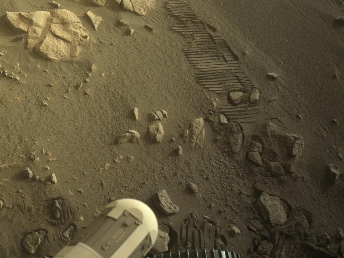 Foto de Marte da câmera NAVCAM_RIGHT