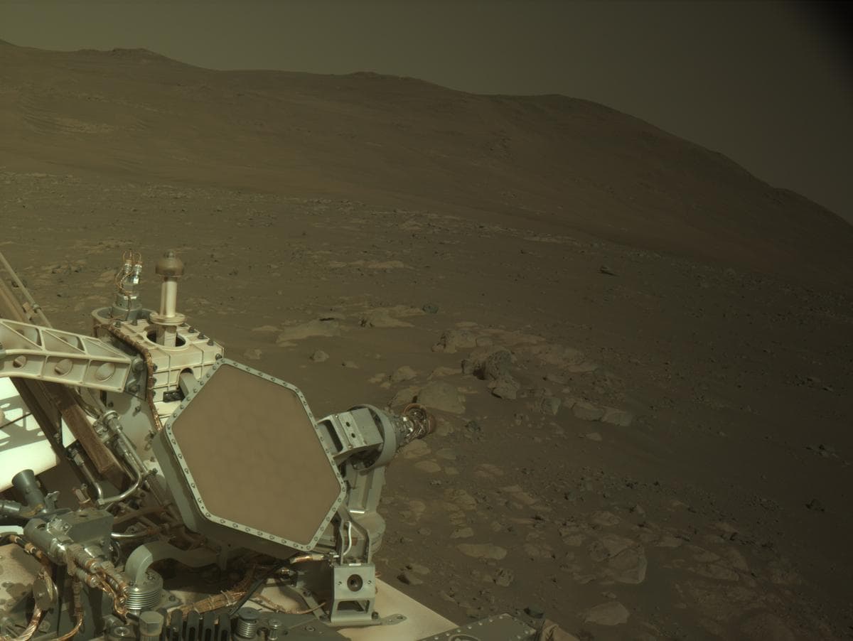 Foto de Marte da câmera NAVCAM_LEFT