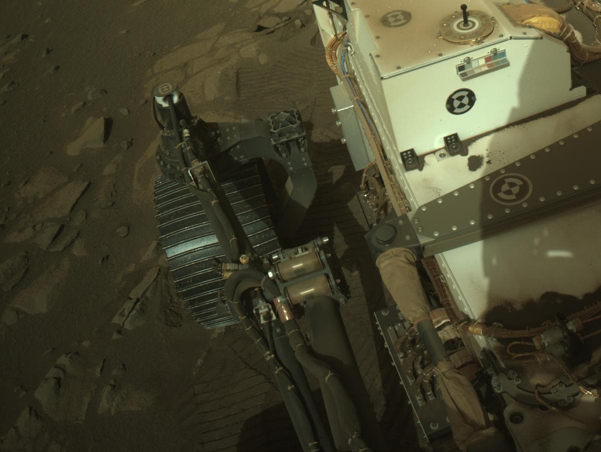 Foto de Marte da câmera NAVCAM_LEFT