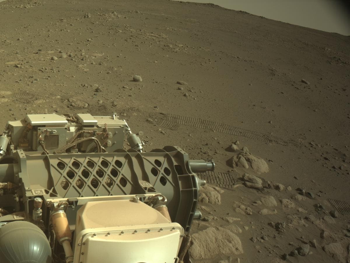Foto de Marte da câmera NAVCAM_LEFT