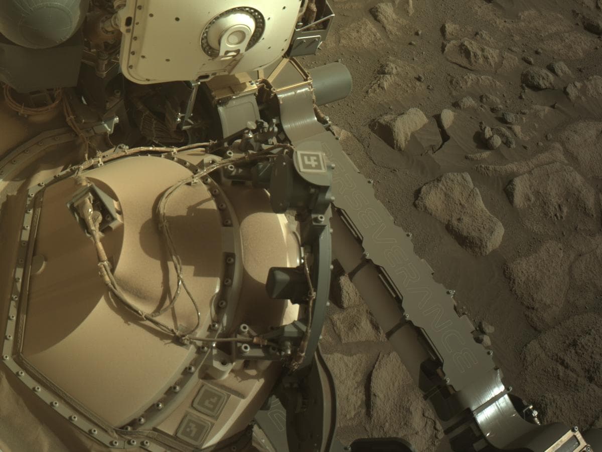 Foto de Marte da câmera NAVCAM_LEFT