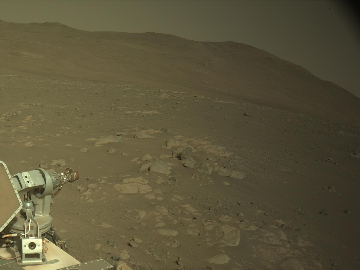 Foto de Marte da câmera NAVCAM_RIGHT