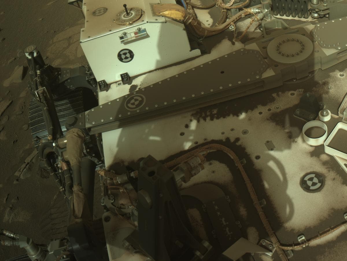 Foto de Marte da câmera NAVCAM_RIGHT