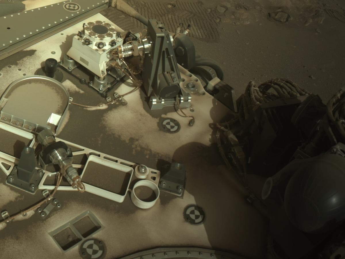 Foto de Marte da câmera NAVCAM_RIGHT