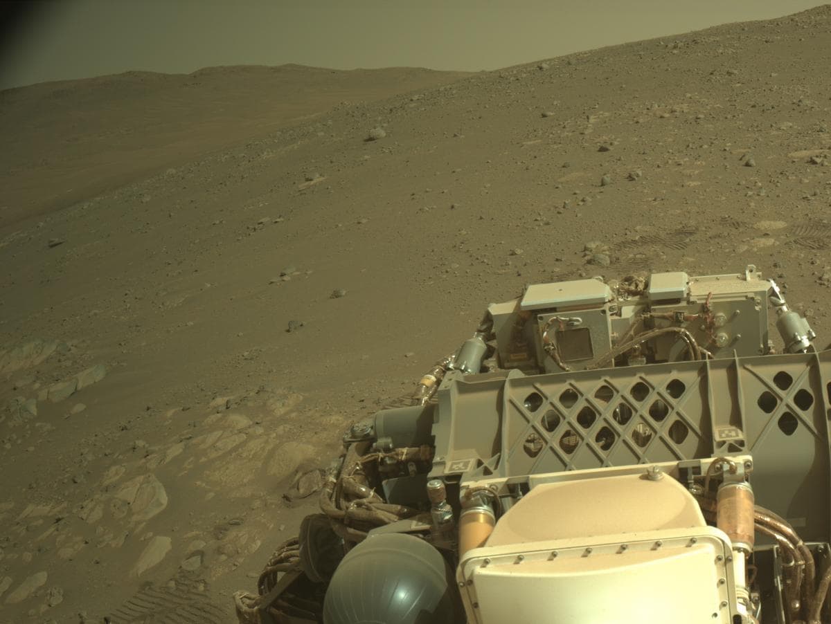 Foto de Marte da câmera NAVCAM_RIGHT