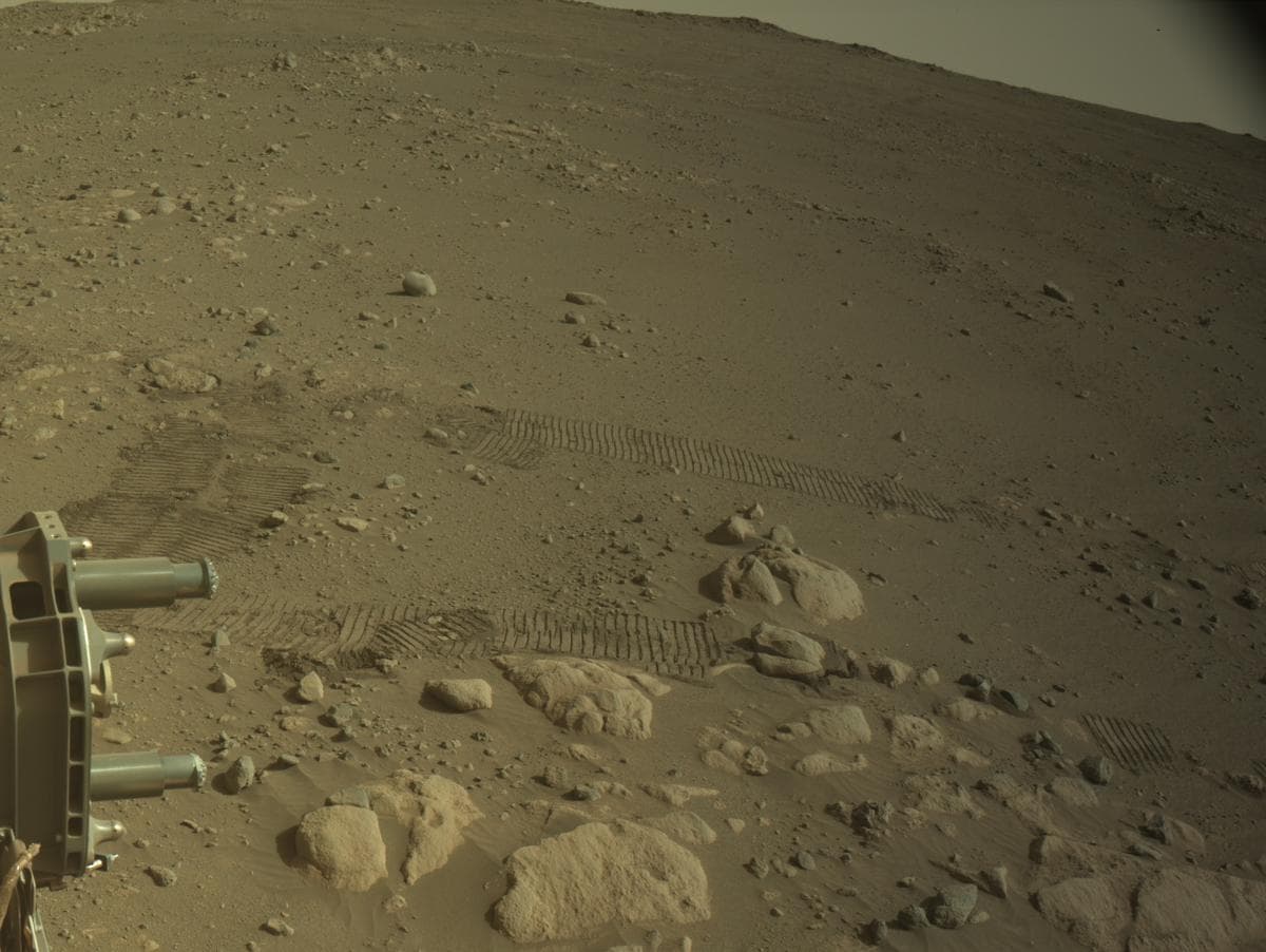 Foto de Marte da câmera NAVCAM_RIGHT