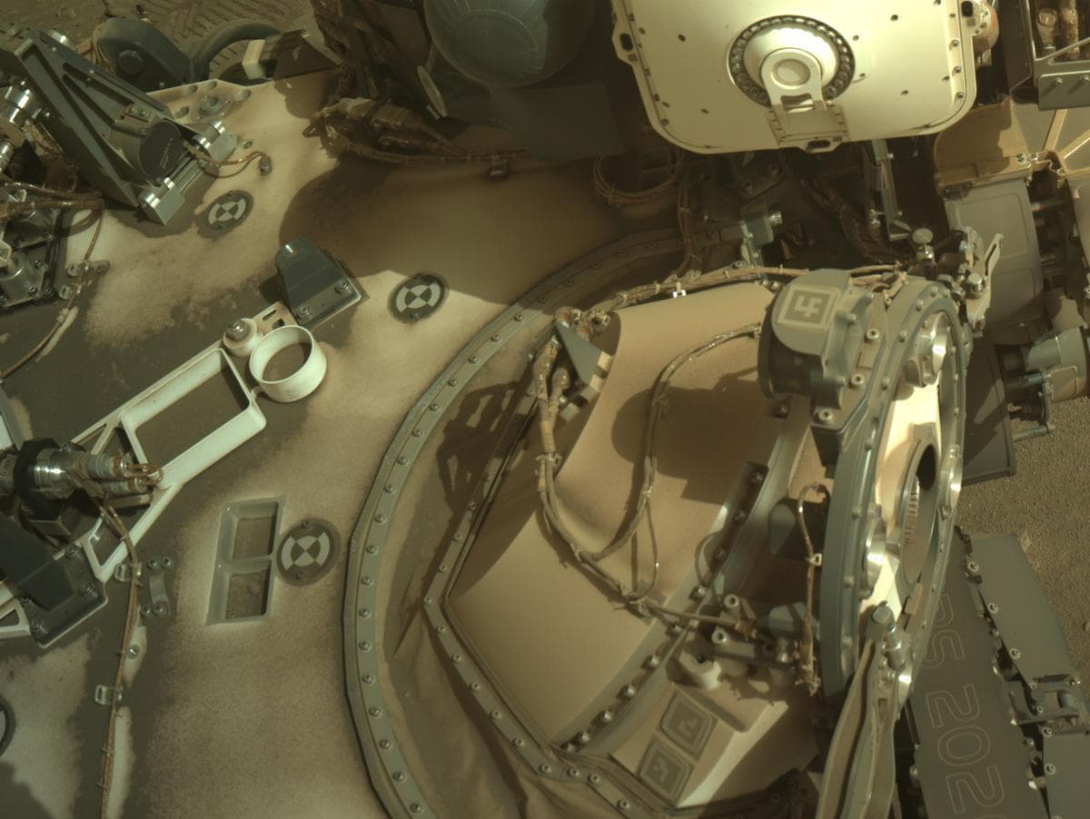 Foto de Marte da câmera NAVCAM_RIGHT