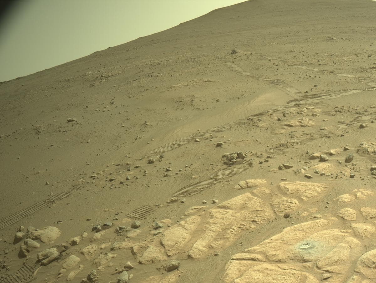 Foto de Marte da câmera NAVCAM_RIGHT