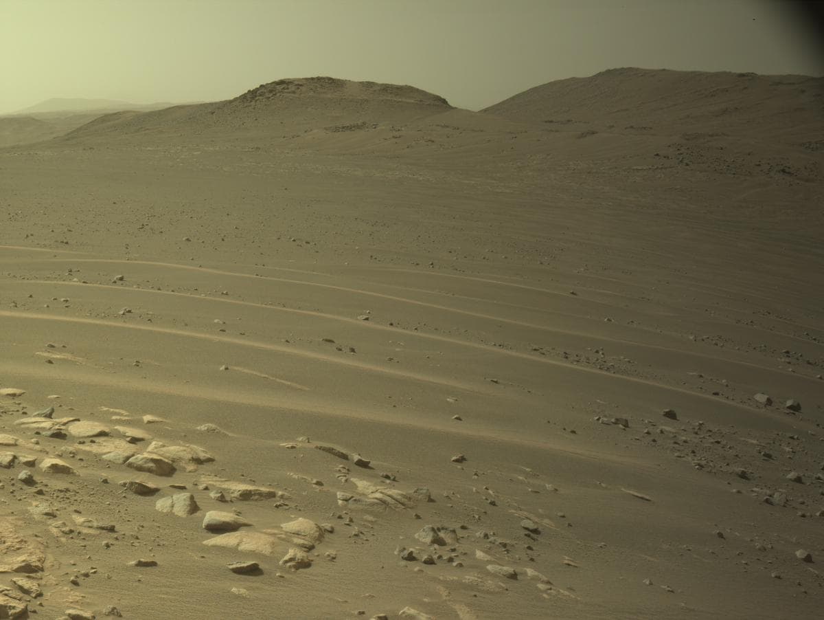 Foto de Marte da câmera NAVCAM_RIGHT